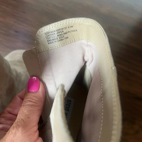 Steve Madden Tan Suede Boots-NWT- Size 8.5-party clique - Picture 8 of 13